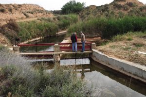 reparto de agua para un riego justo y equitativo